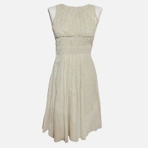 Elegant Cream Prada Dress